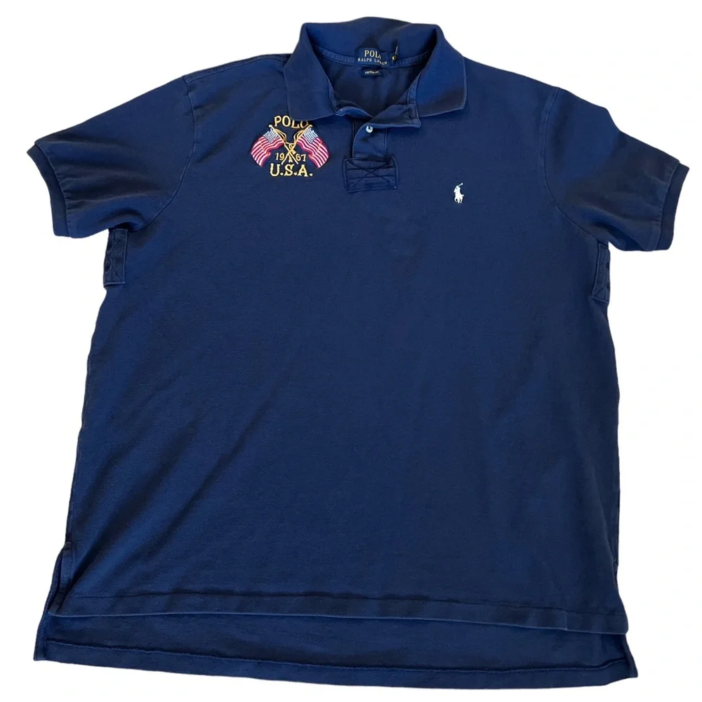 Polo Ralph Lauren custom fit polo shirt - Picture 1 of 2